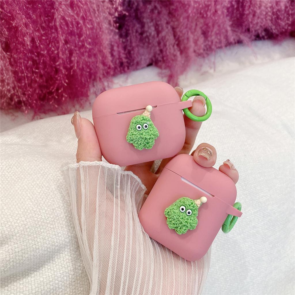 Cute for Apple AirPods 1 generation Bluetooth headset case Pro1 headphone case 1st generation case Silicone soft case