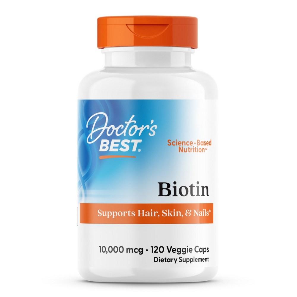 Doctors Biotin 10,000mcg Veg Capsules 120 Tablets 1 pcs