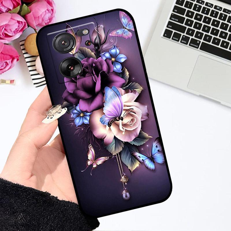 Case For Redmi K60 Ultra Phone Cover K 60 Extreme Edition K60E Soft Silicone TPU Fundas For Redmi K60 Pro Cartoon Painted Shell