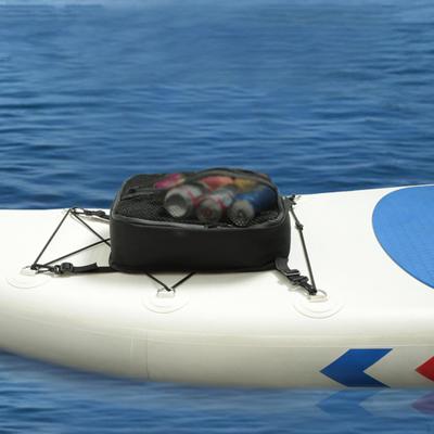 Paddle Board Deck Cooler Bag Mesh Carry Lightweight Zipper Storage Drink for