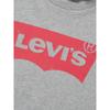 Levis Simple Comfortable Versatile Logo Print Short Sleeve T-Shirt Men Tops Gray 002A0-0003