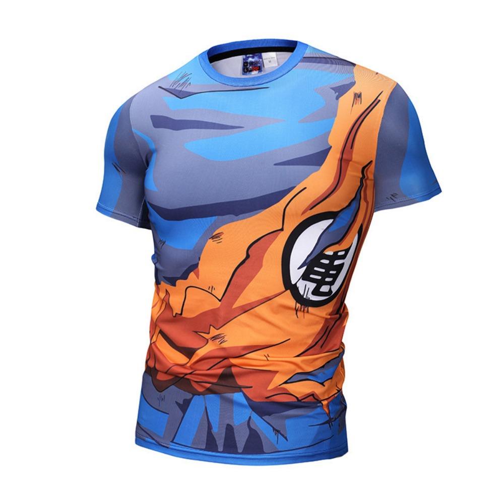 

Dragon Ball Summer Men s T-Shirt Japanese Anime Goku Kakarot Y2K Harajuku Parent-Child Trend Short Sleeve Anime Cosplay Tshirt S