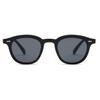 Round Vintage Sunglasses Woman Brand Designer Retro Rivet Sun Glasses Female Fashion Black Mirror Small Frame