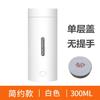 Travel Electric Water Cup 304 Liner Portable Small Thermal Insulation Integrated Stainless Steel Water Cup Electric Pot
