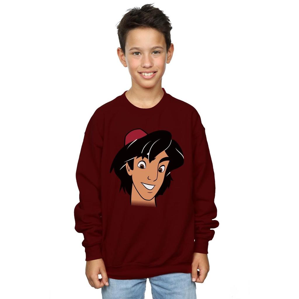 Disney Boys Aladdin Headshot Sweatshirt