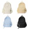 Multi-pockets Student School Bag Large Capacity Travel Rucksack Star Backpack  Outdoor Activities