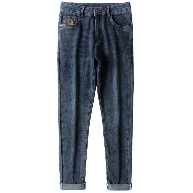 

Spring and Autumn Jeans Men s Slim Stretch Feet Casual Pants Men s Long Pants 28