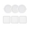 10-50pcs Disposable Shower Drain Hair Catcher Mesh  Drain Covers Floor Sink Strainer Filter Hair Stopper For Bathroom Kitchen