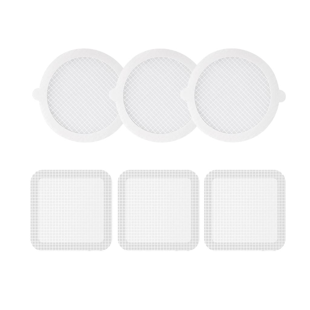 10-50pcs Disposable Shower Drain Hair Catcher Mesh Drain Covers Floor Sink Strainer Filter Hair Stopper For Bathroom Kitchen