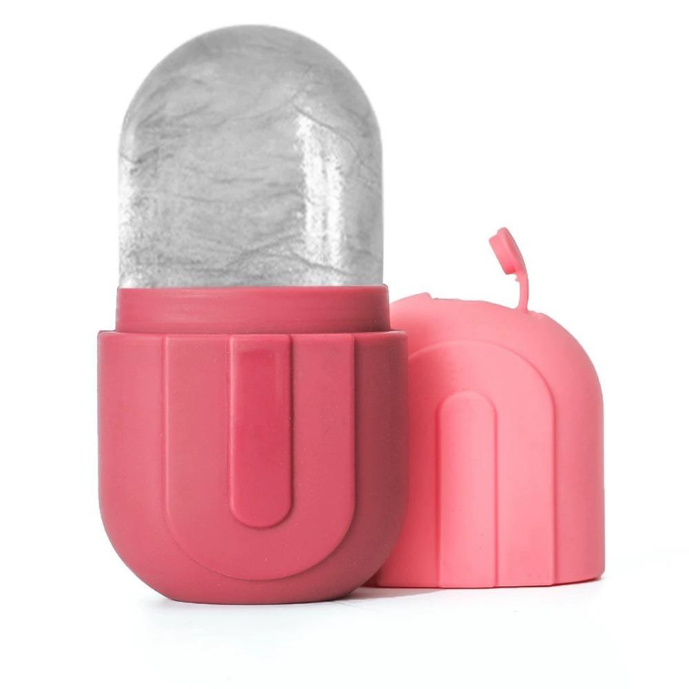 Ice Face Roller Silicone Face Lifting Contouring Tools Ice Cube Trays Ice Globe Balls Eye Facial Massager Beauty Skin Care Tools
