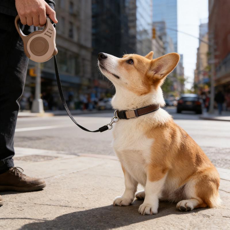 Dog Leash For Small Dogs Cat Automatic Retractable Durable Nylon Lead Puppy Outdoor Travel Walking Hiking Traction Rope