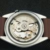 USED VINTAGE SEIKO 5 AUTO JAPAN MENS DAY/DATE ARABIC SILVER WATCH 603-a313774-2 SKU603-a313774