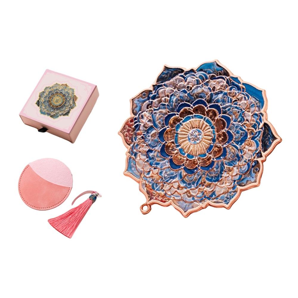 Tassel Chinese Style Mirror Copper Vanity Mirror Portable Vintage Mirror Makeup