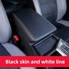 For VW Golf 6 Accessories Volkswagen GTI MK6 2008-2010 2011 2012 2013 Central Control Armrest Box Protective Cover Inner Trim