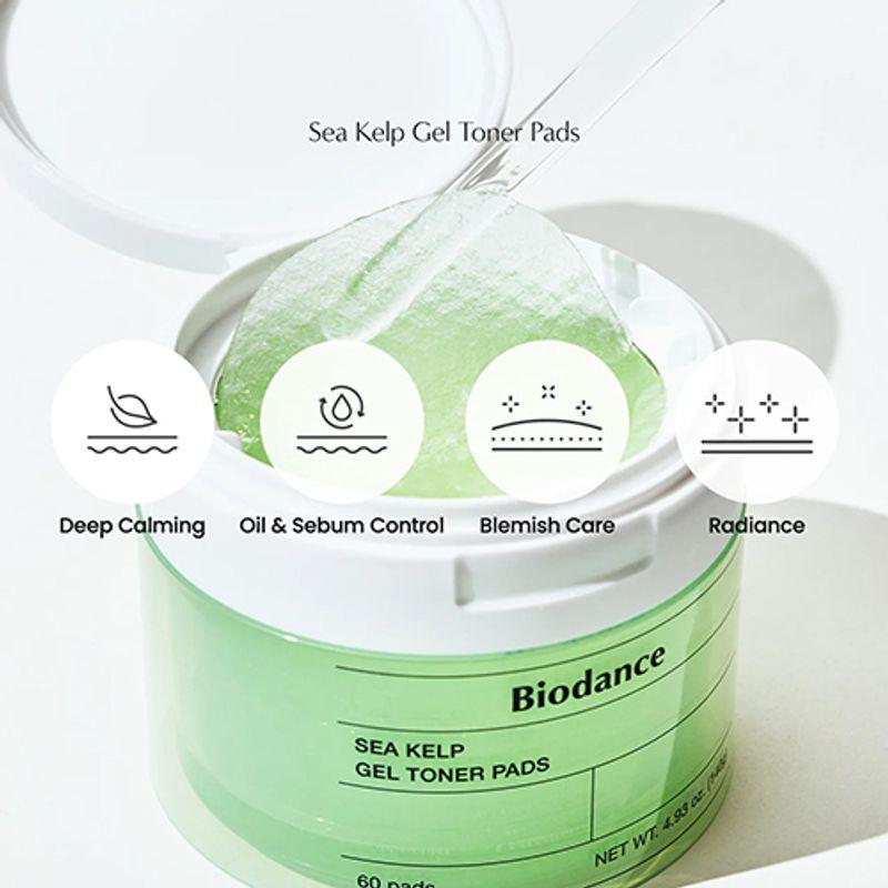 [Biodance] Sea Kelp Gel Toner Pads (60 pads)