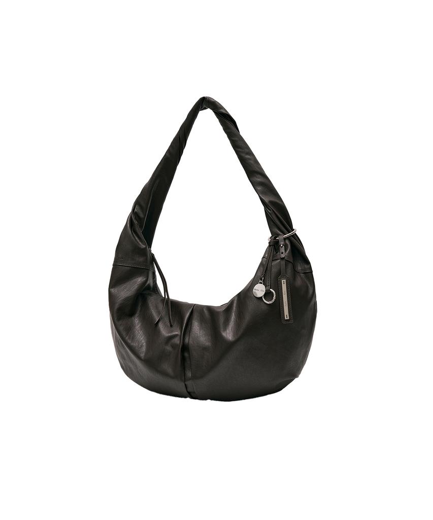 Matin Kim Twist Handle Large Hobo Bag In Dark Brown