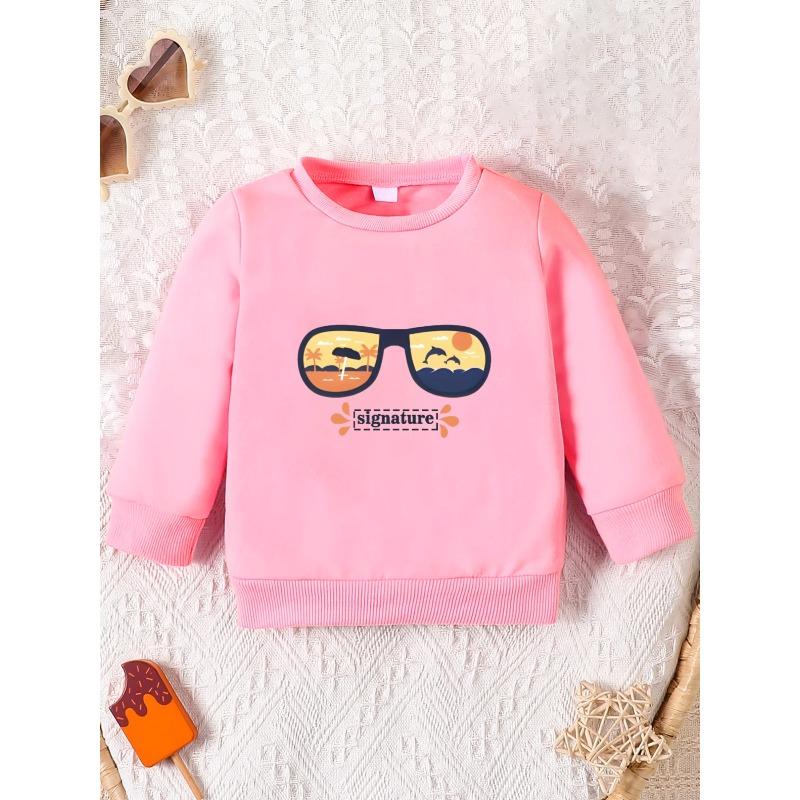 European Size Trendy And Innovative Print Pattern Soft And Skin-Friendly Sweatshirt for Baby Boys Aged 0-3 Years, Suitable for Spring And Autumn