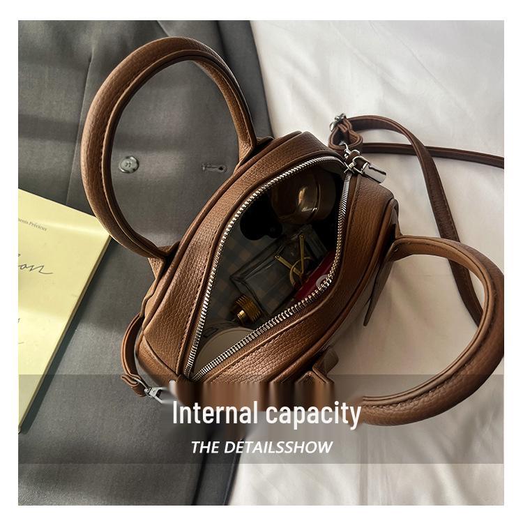 Versatile Women's Small Square Crossbody Handbag - Fashionable, Simple, and Casual Shoulder Bag