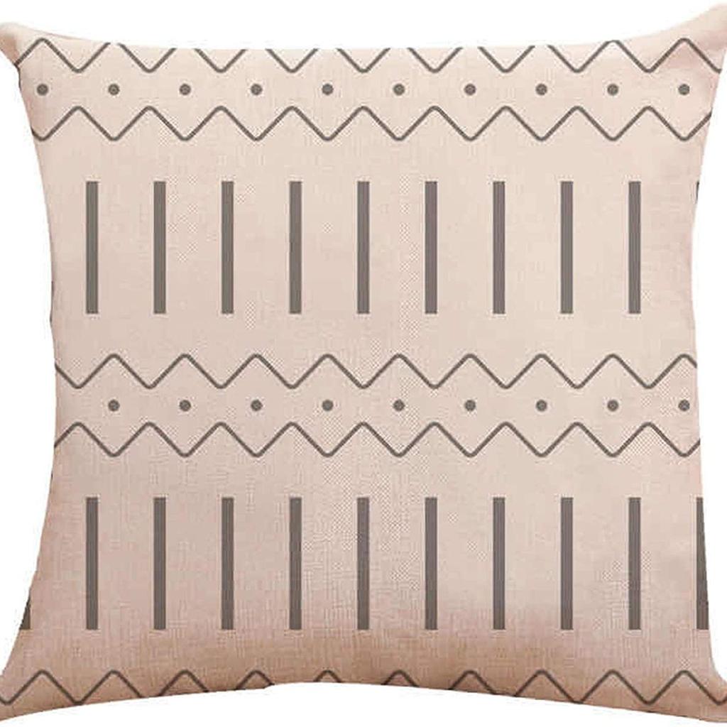 Linear Modern Simple Pillow Case Geometric Style Pillow Case Sofa Cushion Pillow Household Products