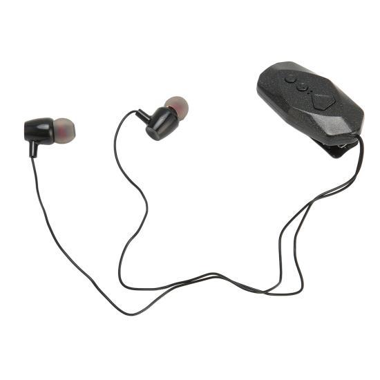 Collar Clip Wireless Earphone HiFi Stereo Sound Full Automatic Dual Ear Portable Business Wireless Bluetooth Headset 