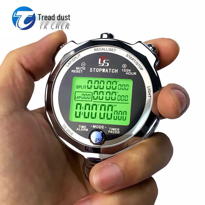 Tachen Student Sports Stopwatch with 100-Lap Memory