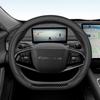 Dongfeng Fengxing Hai S7 Leather Steering Wheel Cover, Anti-Slip, Ultra-Thin, All-Season Protection.