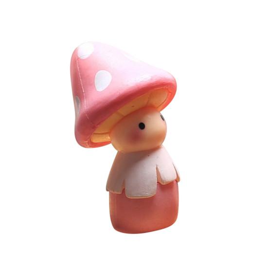 Wear-resistant Space-saving Convenient Easy To Carry Garden Miniature Mushroom Doll