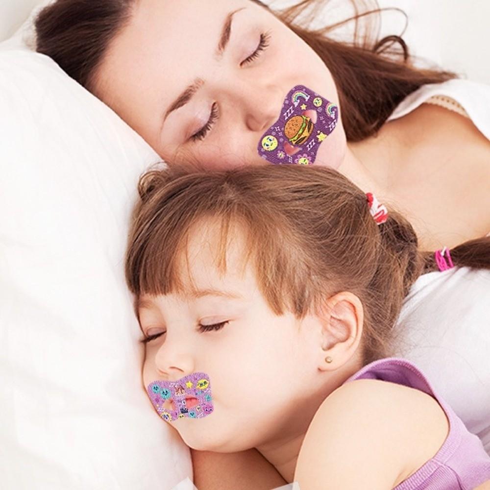 Prevent Open Mouth Sleep Anti-Snoring Mouth Tape Shut Up Stickers  Kids/Children