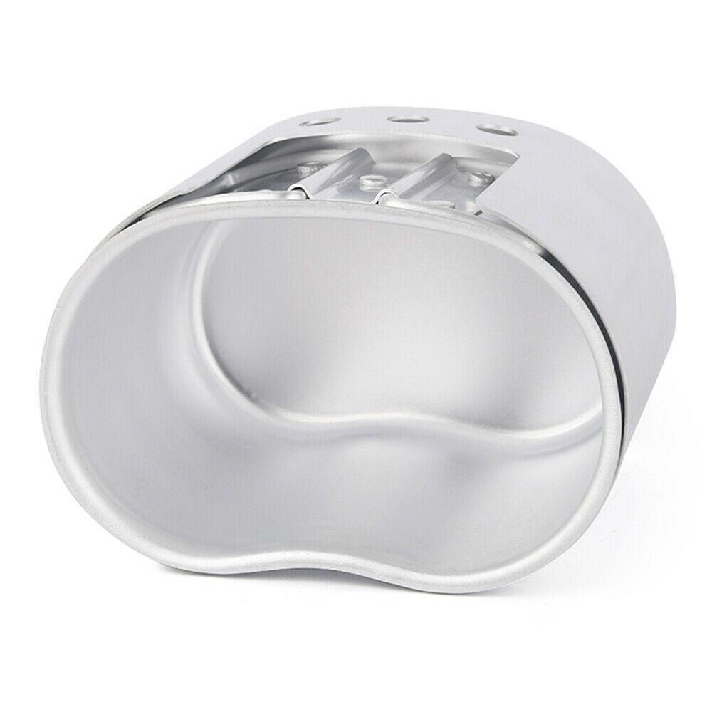 Zaino Militare da Escursionismo con Copertura Pranzo al Sacco Tazza Kit Set Pentole Fornello a Legna Borraccia