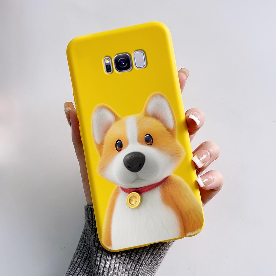 Case For Samsung S8 Plus S8+ Coque Galaxy S8 TPU Soft Silicone Funda Phone Case For Samsung Galaxy S 8 S8 Plus Cover Capa Bumper
