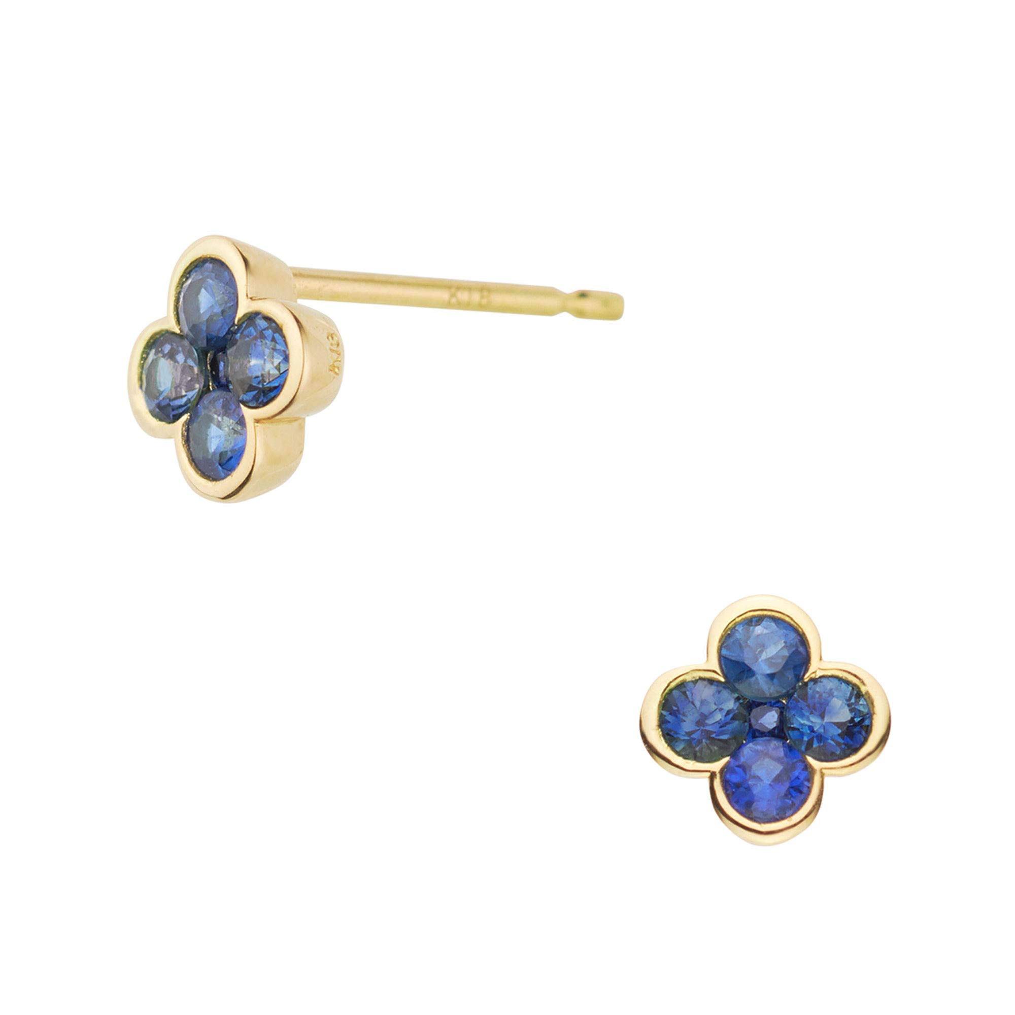 

Earrings K18 Yellow Gold Sapphire AGVA1312 SA [Official] [Vendome Aoyama]