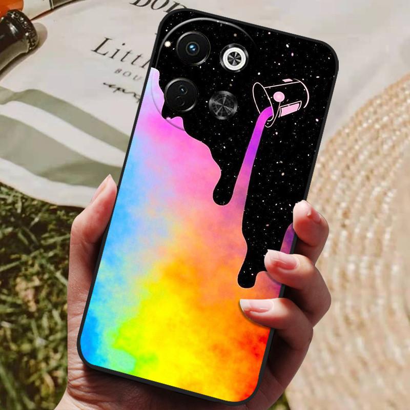 For Tecno Spark 30 5G Case KL8 Cool Painted Silicone TPU Soft Cover for Tecno Pova 6 Neo 5G Cases Spark30 5G Protective Shells