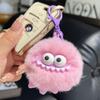 Adorable Faux Mink Rabbit Fur Keychain: Plush Ball Doll for Backpacks and Bags