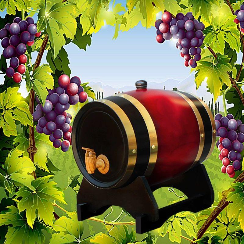 Anmu 3L Wooden Oak Barrel