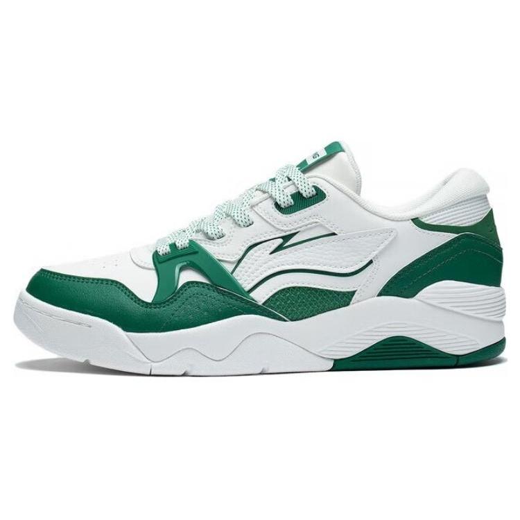 Li-Ning Basketball Culture Low White Green Men s ABCT047-3 EU 40⅓