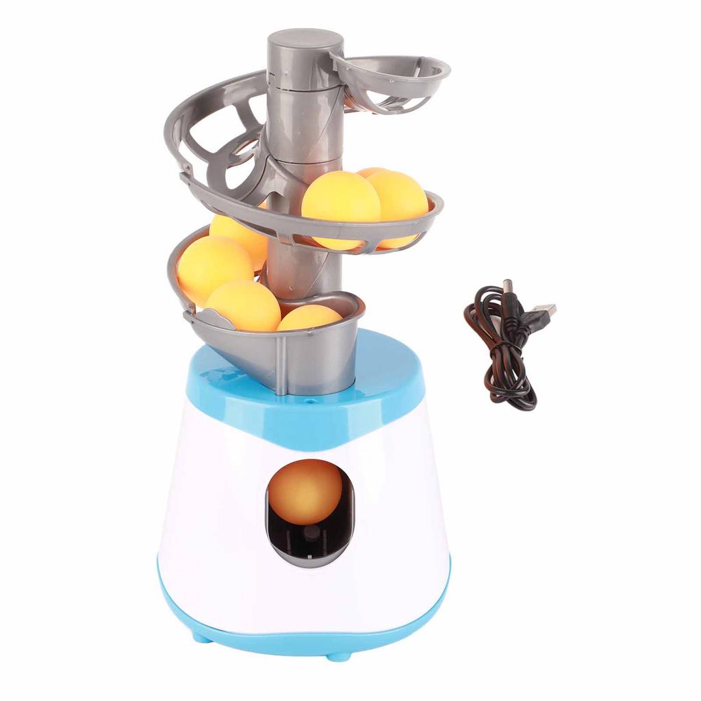Outdoor Portable Kids Children Table Tennis Ball Machine Launcher Exerciser