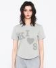 Kimseupeulesikoteunmakes Messi Kith Logo T-Shirt Khaki