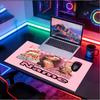 Custom Name Personalized Karol G Pattern Mousepad, Laptop PC Desk Mat, Decorative Desk Mat for Home Keyboard Pad Gift