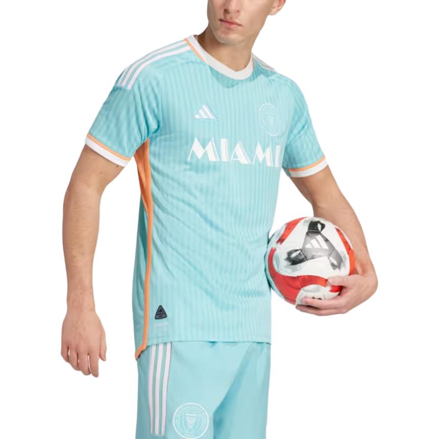 adidas 2024 Inter Miami CF Maglia Autentica Archivio Adidas Menta Chiaro Uomo Streetwear IT6184