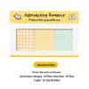 Romantic Plaid Sticky Notes: Korean Style Tearable Square Markers in 8 Designs