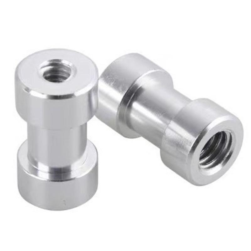 Aluminum Tripods Screw Adapter 3/8 Female To 1/4 Female for Light Stands and Flash Triggers