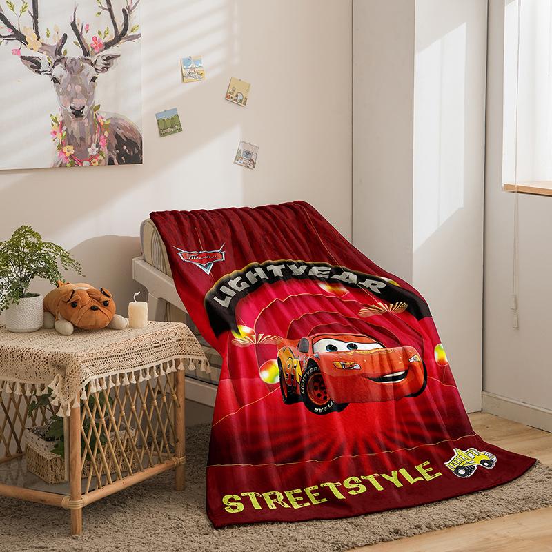 Cars Double Sided Flannel 3D Digital Printed Blanket Blanket