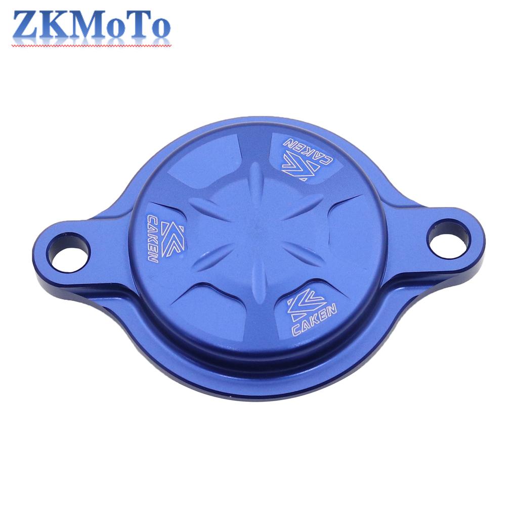 CNC Aluminum Billet Oil Filteer Covers For Yamaha YZ250F YZ450F YZ250FX YZ450FX WR250F WR450F YZ WR 250F 450F 250 450 2014-2021