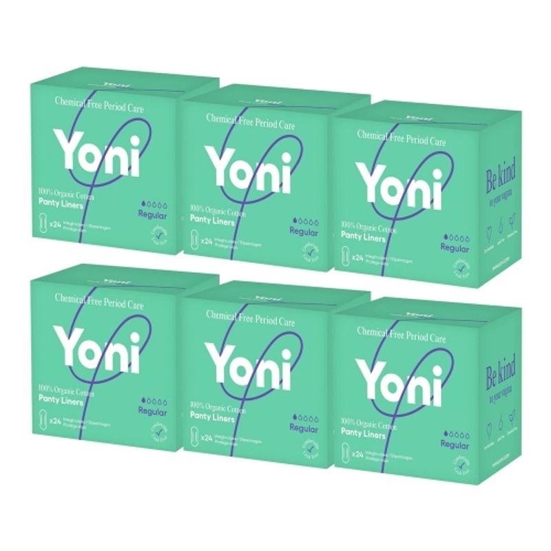 Yoni Panty Liners 24 pieces x 6 packs
