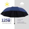 Umbrella Large Reinforced Thickened Strong Storm-Resistant Umbrella Female Dual-Use Sun Umbrella Sun Protection UV Protection