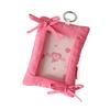 Cartoon Photocard Holder Kpop Photo Card Holder with Keychain ID Card Holder Pendant Keychain Student Card Sleeves