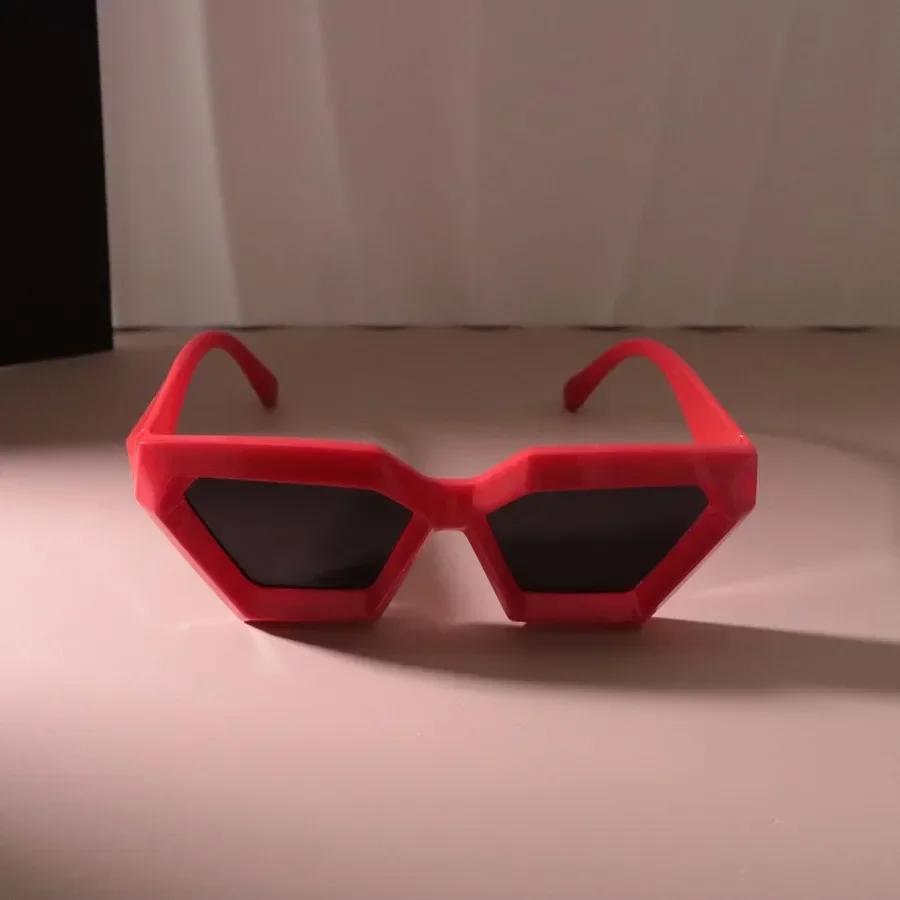 Cool Punk Sun Glasses Women Men Cat Eye Sunglasses Female Colorful Candy Colors Mirror Designer Brand Fashion