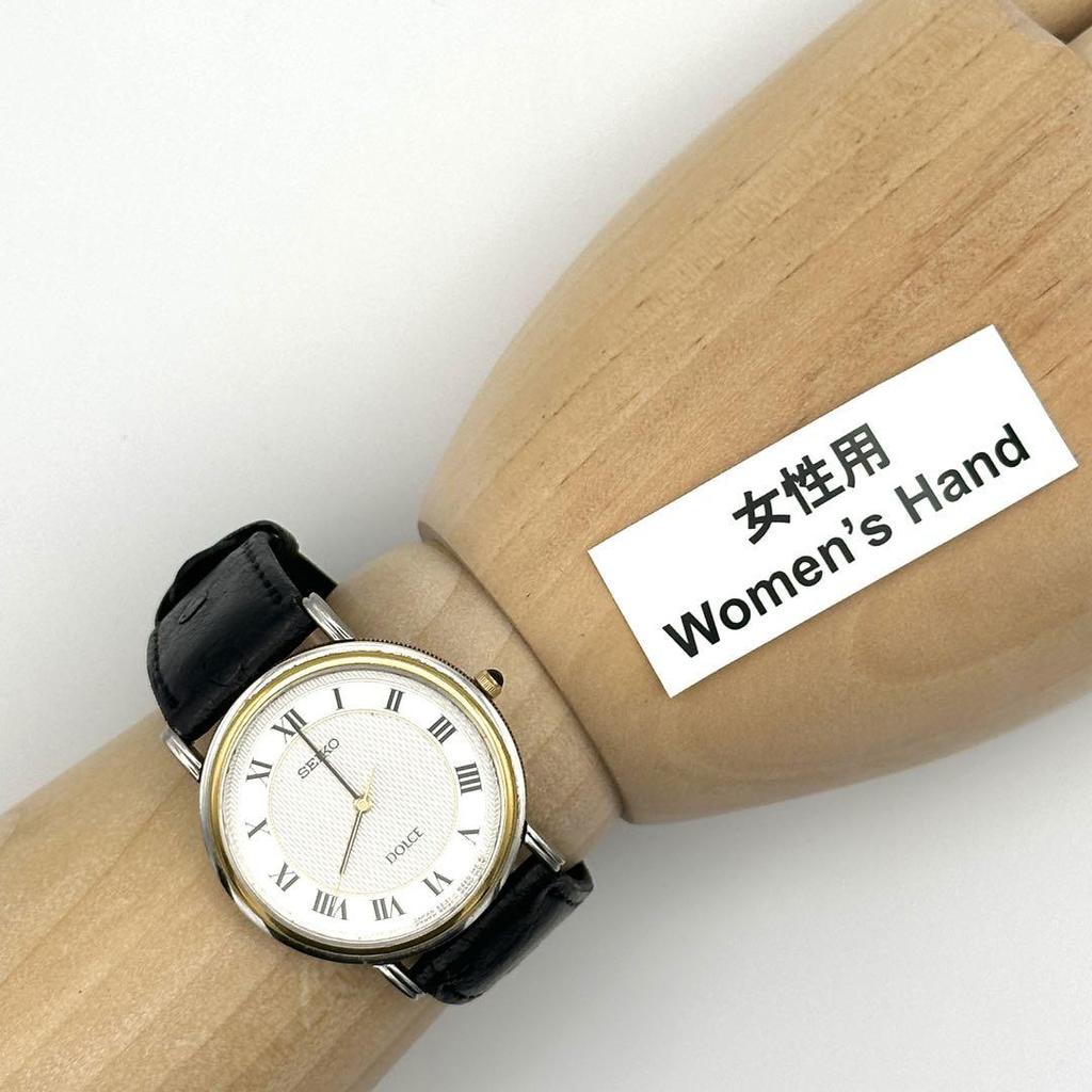 [USED] SEIKO DOLCE 5E31-6E00 Unisex Wristwatch