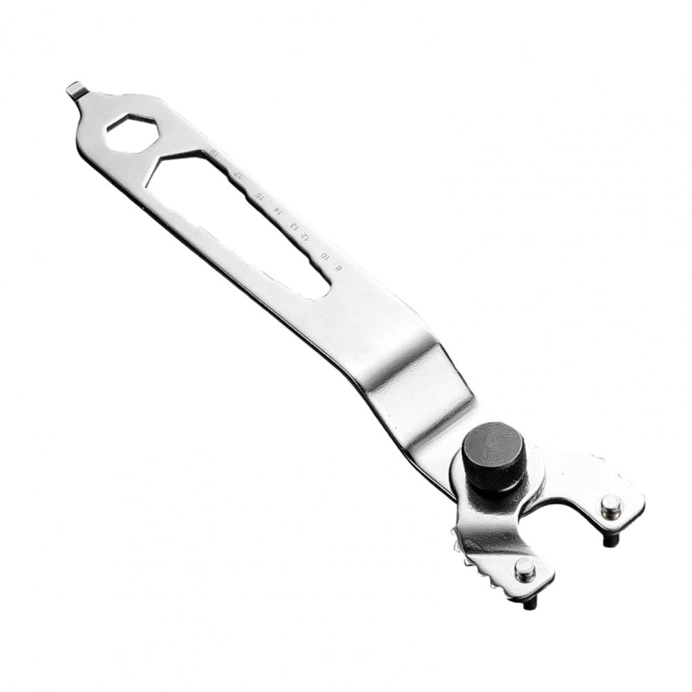 Grinder Wrench 2 Pcs Adjustable Pin Wrench Set Multi-specification Angle Grinder Spanner Rotatable Key Pin Handle for Grinder