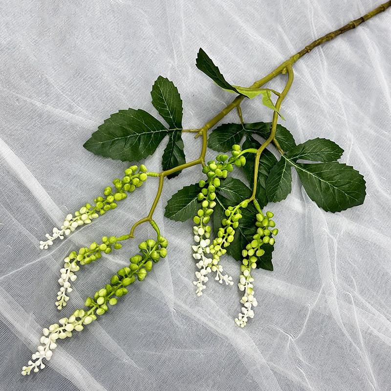 Soft Silicone Artificial Greenery Wall Hanging Decorative For Party Celebrations And Home Decor